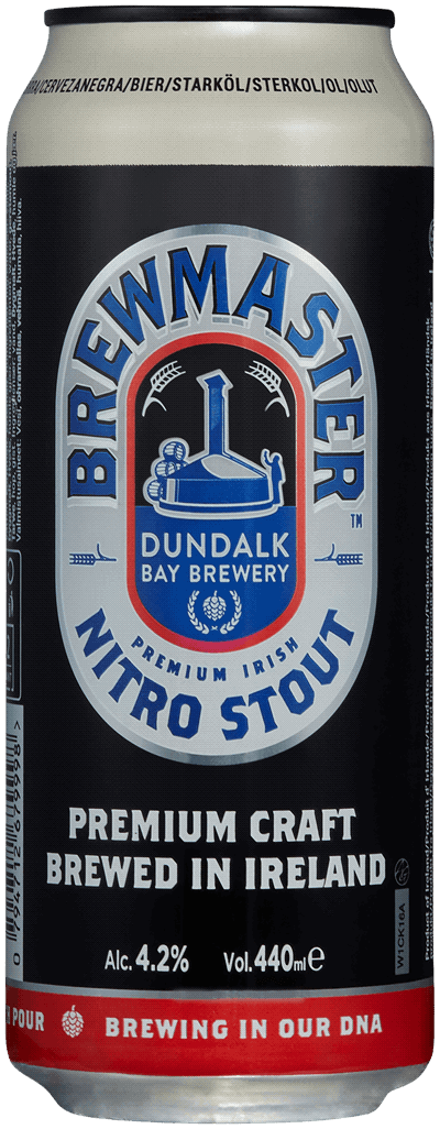 Brewmaster Nitro Stout - Dundalk Bay Brewery | Concealed Wines Sweden